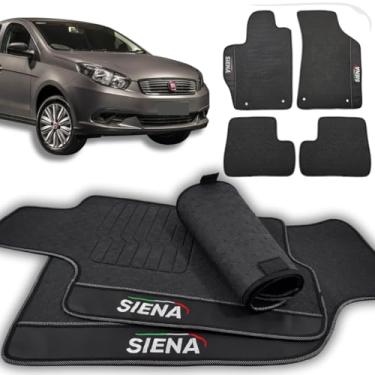 Imagem de Jogo de tapete automotivo borracha vários modelos - escolha de acordo com seu veiculo! (Siena 2013 a 2021)
