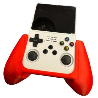 Imagem de Apoio De Mão Para Console R36S (Vermelho)