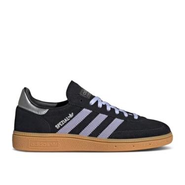 Imagem de adidas Tênis feminino de handebol Spezial, Core Black/Violet Tone/Gum, 34