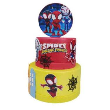 Imagem de Bolo Fake Amazing Friends - Catavento Festa dos Sonhos