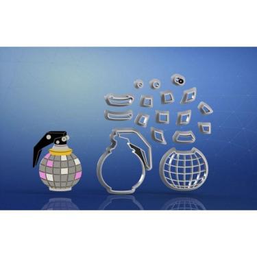 Imagem de Cortador Fortnite Granada Boogie Modular Tamanho 5cm