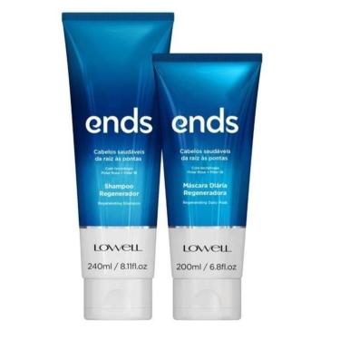 Imagem de Kit Lowell Ends(2) Shampoo + Mascara diaria (condic) - 4507-Feminino