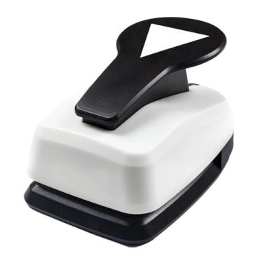 Imagem de Fancyes Forma de furador de papel, máquina de furar, forma de furador, furador de papel para scrapbooking, cartão faça você mesmo, artesanato feito à mão, Triângulo