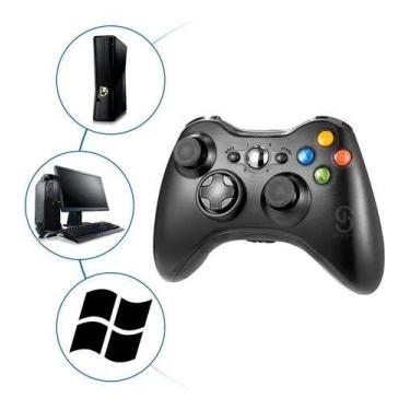 Imagem de Controle Video Game Compativel com compativel com x 360 Sem Fio Joysti