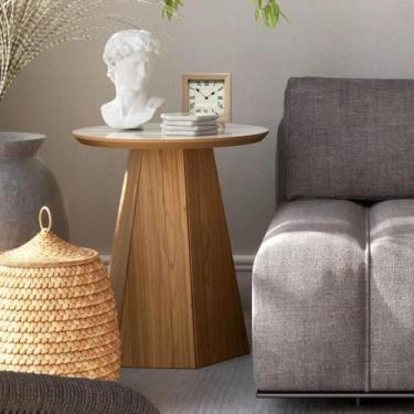 Imagem de Mesa Lateral 50cm Base Hexagonal 94036000 - Dalla Costa