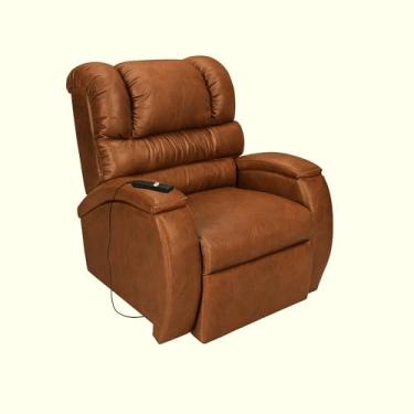Imagem de Poltrona Imperial Reclinável Com Controle Remoto Motorizada Império Estofados (HAVANA 865)