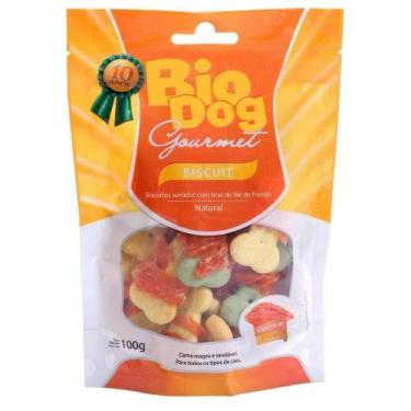 Imagem de Biscoito Bio Dog para Cães Gourmet Biscuit - 100g - Biodog