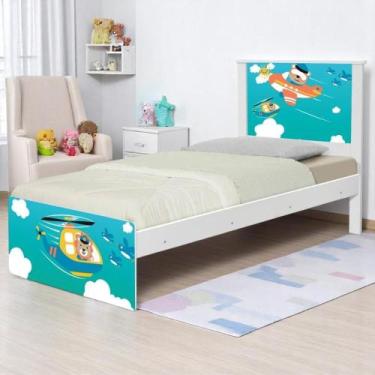 Imagem de Bi Cama Juvenil Zap Patrulha Animal com Colchões - Mais de Casa