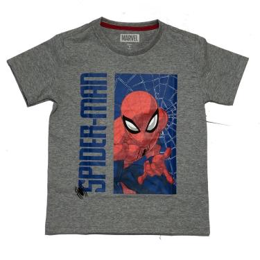 Imagem de Camiseta Infantil Masculina Manga Curta Homem Aranha 12 Anos - Basic +