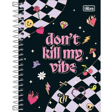 Imagem de Caderneta Espiral 1/8 Capricho 80 Folhas Tilibra Capa Dura