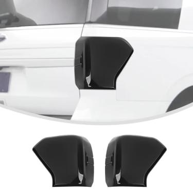 Imagem de Linskip Capas de luz traseira compatíveis com Ford Expedition 2022-2024, acessórios de decoração de moldura de guarnição de lâmpada traseira para acessórios externos de expedição (escuro escuro)