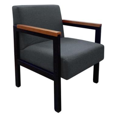 Imagem de Poltrona Decorativa Ferro Estilo Industrial Minas - Gonçalves Decor, V