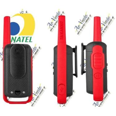 Imagem de Rádio Comunicador Talkabout 32km T210BR Vermelho/Preto Motorola