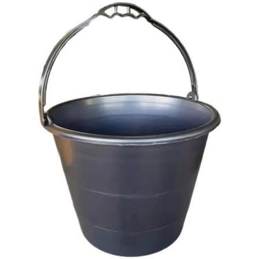 Imagem de Balde Plástico para Concreto de 12 Litros METALOSA