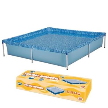 Imagem de Piscina infantil quadrada Estrutural PVC - 1500 litros