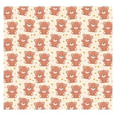 Imagem de Papel de Parede Adesivo Infantil Ursinhos Quarto - 805pcp - Allodi