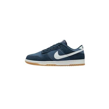 Imagem de Nike Tênis masculino Dunk Low Retro Se, Azul marinho/azul monção/amarelo goma/branco, 46