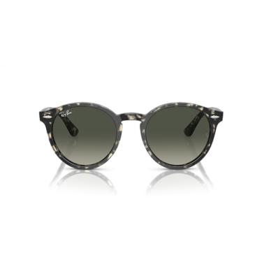 Imagem de Ray-Ban Óculos de sol femininos RB7680S Larry redondos, Havana cinza/gradiente cinza, 51 mm