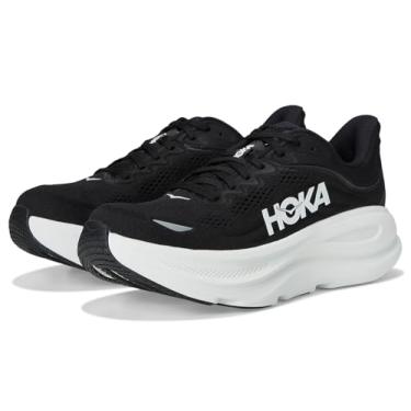 Imagem de HOKA Tênis masculino Bondi 9, Preto/branco, 38