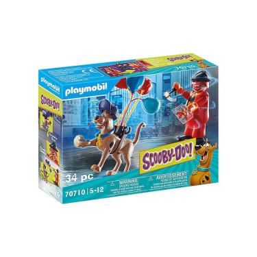 Imagem de Playmobil - Aventura Com O Palhaço Fantasma - Scooby-Doo! - 70710