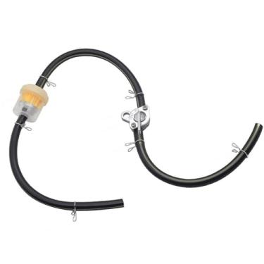 Imagem de Gonfren Kits de grampos de filtro de óleo combustível a gás, válvula de desligamento de combustível em linha Petcock para quadriciclo Go Karts Motocicleta Dirt Bike Mini Bike 50cc 70cc 110cc 125cc