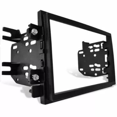 Imagem de Moldura De Painel 2 Din Fusion 2006 2007 2008 2009 Edge 2008 2009 2010 2011 Para Cd Dvd 2 Dins