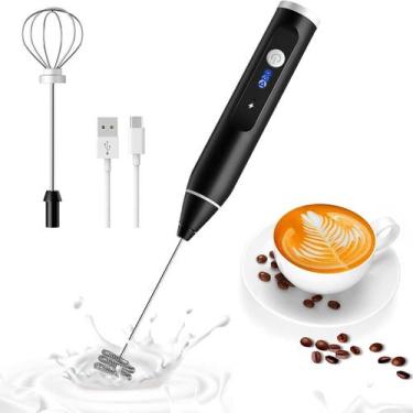 Imagem de Espumador Mini Mixer 2 Em 1 Misturador Cappuccino Café Leite - Higa