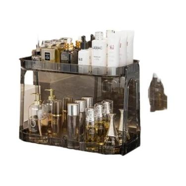 Imagem de Prateleira Organizadora De Banheiro De Acrílico Transparente De Grande