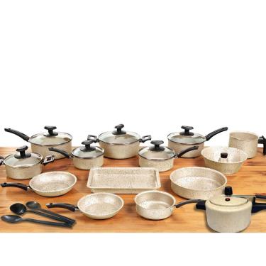 Imagem de Conjunto Panelas 17 Pc Antiaderente com Panela Pressão