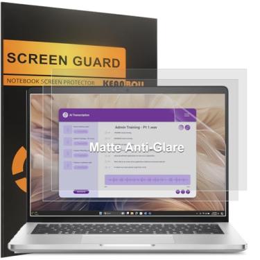 Imagem de KEANBOLL Pacote com 3 protetores de tela antirreflexo de 35.6 cm compatível com Lenovo Slim 7i/Levono Yoga 7i/Lenovo Yoga 9i/Lenovo Flex 5, protetor antiimpressão digital (fosco)