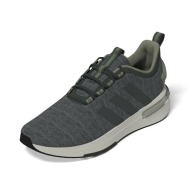 Imagem de adidas Tênis esportivo masculino Racer Tr23, Pedra prateada/hera/verde prata, 42 BR