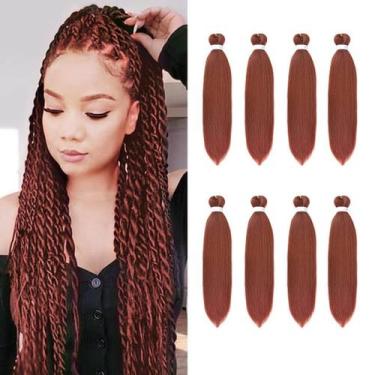 Imagem de Braiding Hair Fairise, pré-esticada, 16 cm, 55 g x 8 pacotes 350