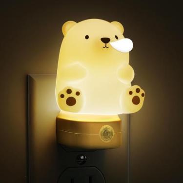 Imagem de Luz noturna LED 3D Bear L LOHAS para crianças RGB Soft White - L LOHAS