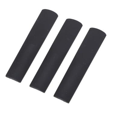 Imagem de Mingzhe Saxofone Tenor Reeds Resina 2.5 Cor Preta Boquilha Sax Tenor Reeds Tradicionais para a Prática