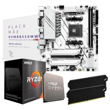 Imagem de Kit Upgrade Gamer Am4 Amd Ryzen 7 5800x 32gb Ddr4 3200mhz W11