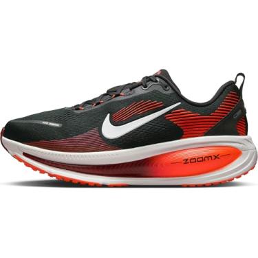 Imagem de Nike Tênis de corrida masculino Vomero 18 (extra largo) (preto/carmesim brilhante/vermelho da equipe/branco Summit), Preto/branco Summit/Crimson brilhante, 8.5 Wide