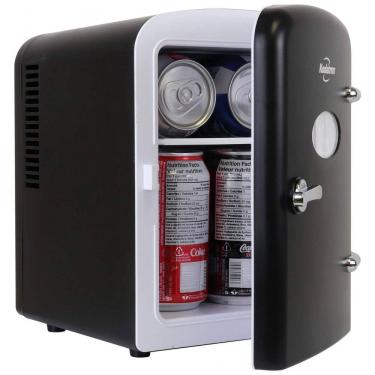 Imagem de Mini Geladeira para Skincare B Retrô 4 Litros, 12V, 110v, KOOLATRON KRT04 B, Preto