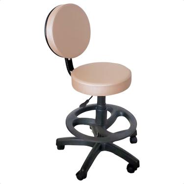 Imagem de Cadeira Mocho Giratória com Encosto Aro Regulagem de Altura