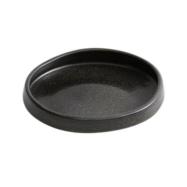 Imagem de Prato de serviço, forno esmaltado, prato em forma de cerâmica, pratos de jantar vintage, 19 cm, pratos de mesa de restaurante personalizados (B)