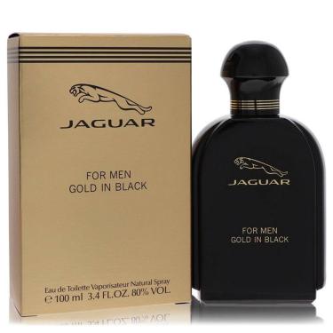 Imagem de Perfume  Masculina Gold In Black Jaguar 100 ML Eau De Toilette