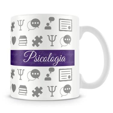 Imagem de Caneca Personalizada Profissão Psicologia - Porcelana Alta Qualidade -