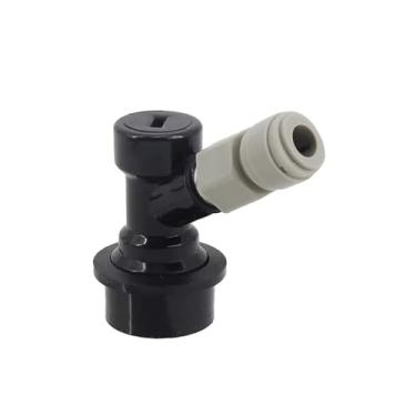 Imagem de Desconector de gás e barril de cerveja Ball Lock com encaixe de pressão de 8/9,5 mm, dispensador de cerveja artesanal para barris(G)