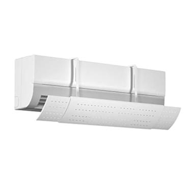 Imagem de Defletor de ar condicionado ajustável 3 em 1, protetor de ar condicionado retrátil universal anti-sopro direto, defletor antiexplosão, direção do vento, registros telescópicos