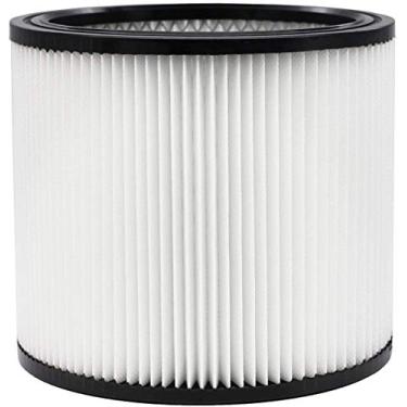 Imagem de Casa Vacuums Substituição para filtro de cartucho Shop Vac 90304 Tipo U. Cabe 5 galões e acima. Compare com as peças 9030400, 9030408, 9030411, 9030427, 9030433, 9030462.