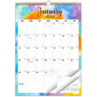 Imagem de Calendário de parede PLOTMOND 2025-2026 12x17cm de janeiro a junho com