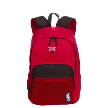 Imagem de Mochila Grande Sestini NBA Legend Chicago Bulls 075990, Vermelho, Únic