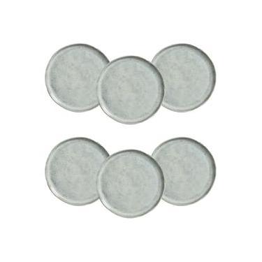 Imagem de Conjunto de Pratos para Pão Porto Brasil Bio Green Granite - 6 Peças
