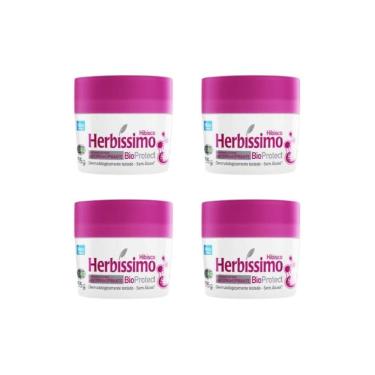 Imagem de Desodorante Creme Herbíssimo 55G Bio Protect Hibisco - 4Un