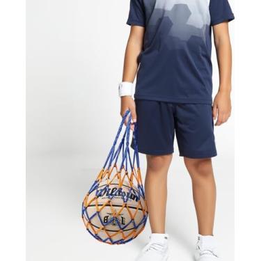 Imagem de Bolsa esportiva de malha, rede portátil para basquete, futebol, voleibol, leve, armazenamento fácil LCC1839-01