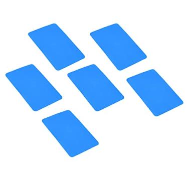 Imagem de Zerodis Conjunto de Remendos de PVC para Reparo de Barco Suprimentos Ao Ar Livre Kit de Reparo de Remo para Esportes Aquáticos para Jangadas e Caiaques Infláveis ​​6 Remendos Duráveis ​​para Rápidos Conjunto de de PVC para de Barco (#2)